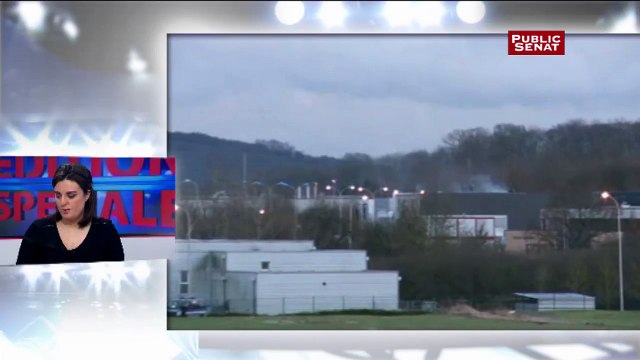 Assaut lancé par le GIGN à Dammartin où sont retranchés les frères Kouachi