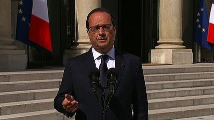 Conseil restreint sur la Grèce - Déclaration du président