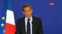 Réaction de Nicolas SARKOZY aux attentats sur Charlie Hebdo du 07/01/15