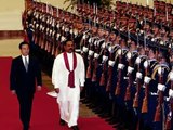 Sri Lankan President visits China's quake impacted Sichuan Province 09-08-2008