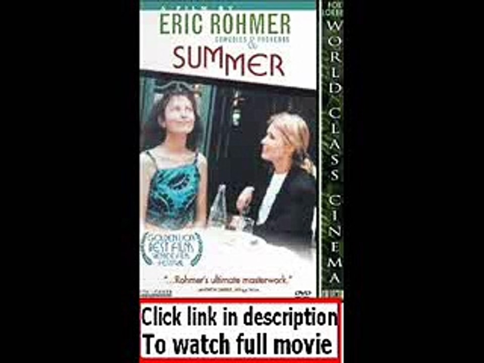 Le rayon vert (1986)  Full movie