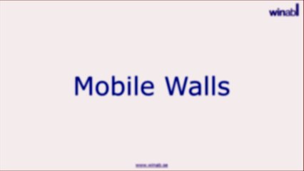 Mobile Walls Enhance Acoustic Environment