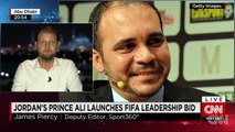 Can a Jordanian prince unseat current FIFA president?