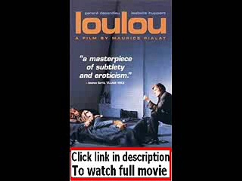 Loulou (1980)  Full movie