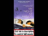 Ma nuit chez Maud (1969)  Full movie