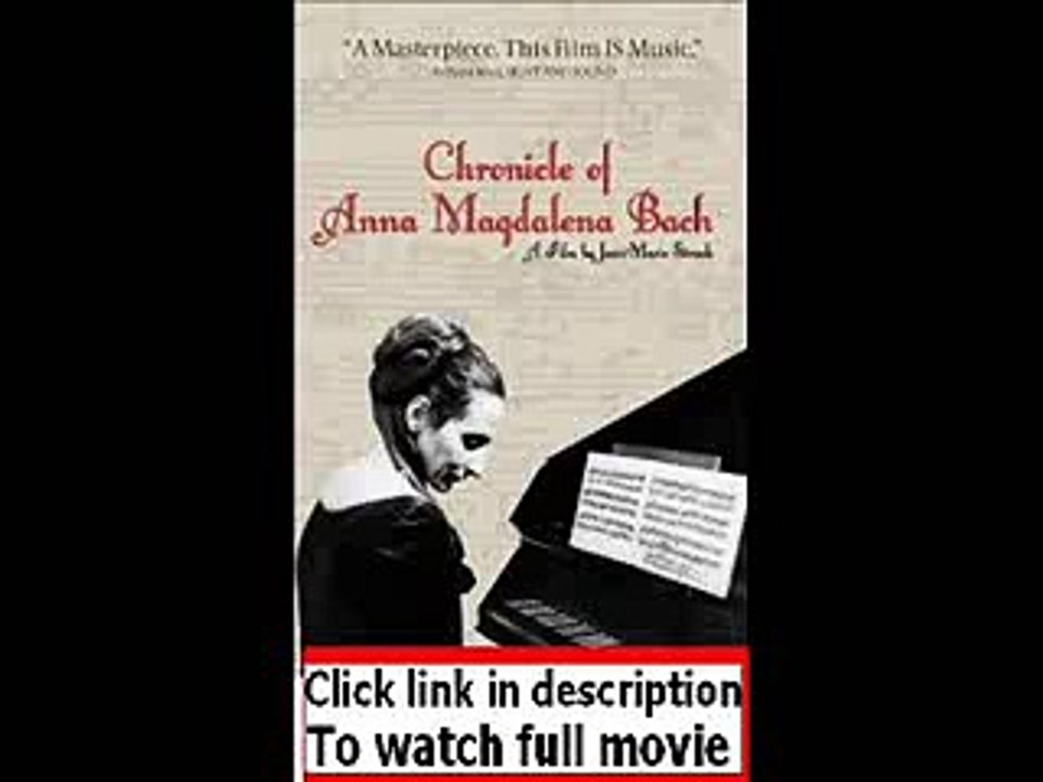 Chronik der Anna Magdalena Bach (1968)  Full movie