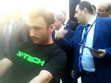 X-TECH at DigiTec Expo 2012 - Arman Atoyan and Serzh Sargsyan