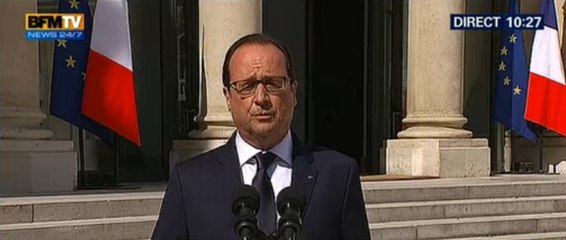 Grexit : François Hollande «regrette la fin des négociations» avec la Grèce