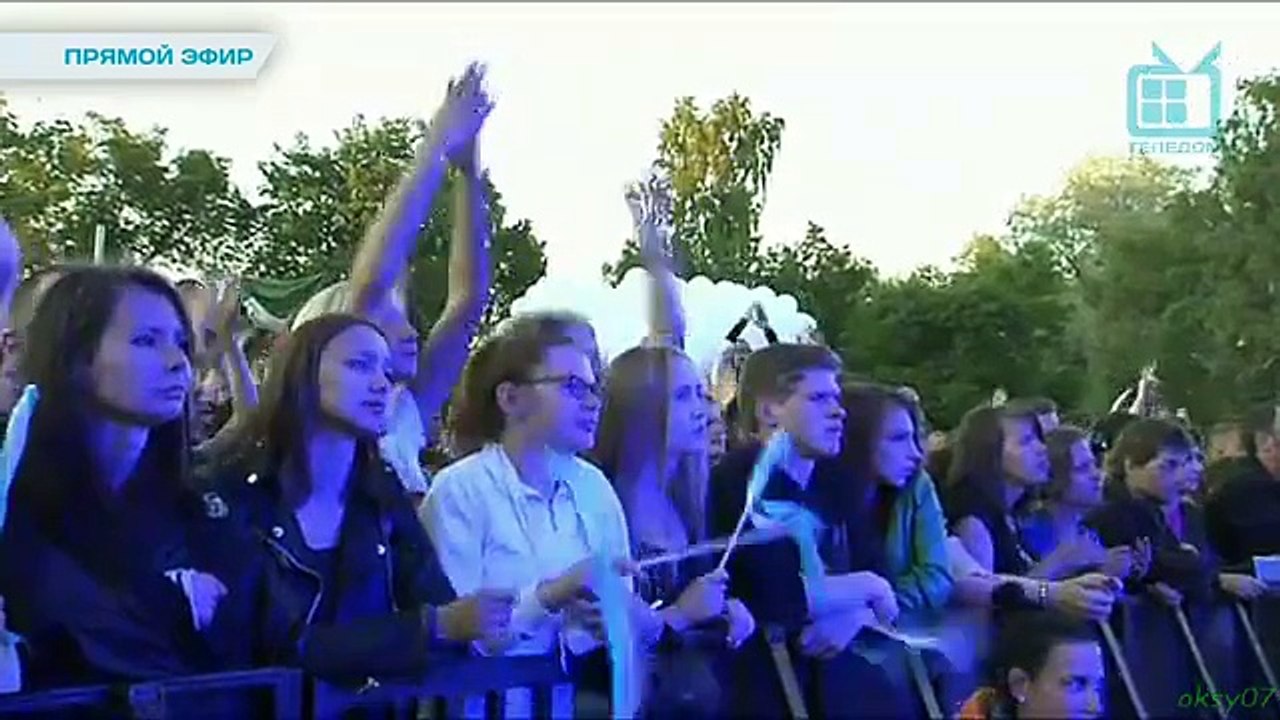 Сурганова и Оркестра на фестивале "Окна открой-2015"