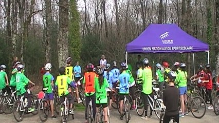Chpt Vendée UNSS VTT 11 mars 2015