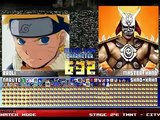 MUGEN - Overpowered characters battle royale