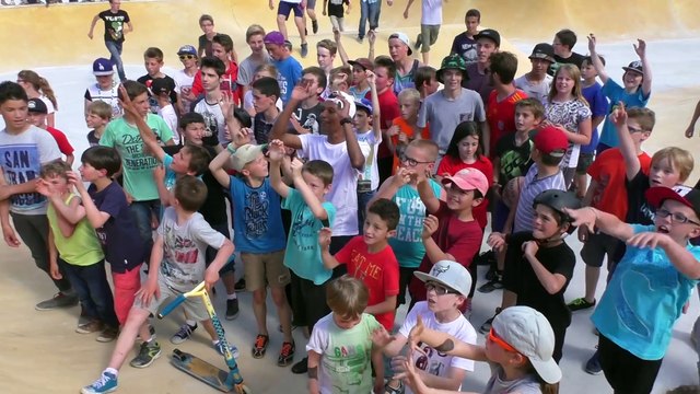 inauguration du skatepark de Loon-Plage samedi 27 juin
