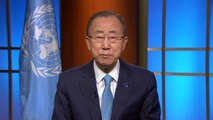 UN Secretary-General Ban Ki-moon urges transport ministers to act on climate change