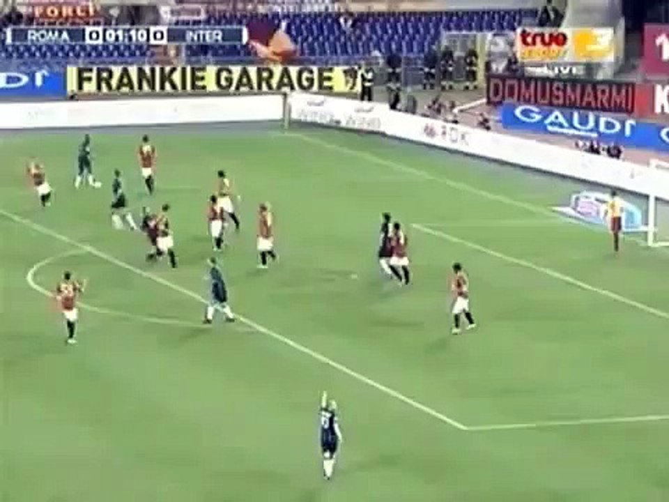 Video trận Roma - Inter- Cái chết bất ngờ - Bóng đá - Video bàn thắng.flv