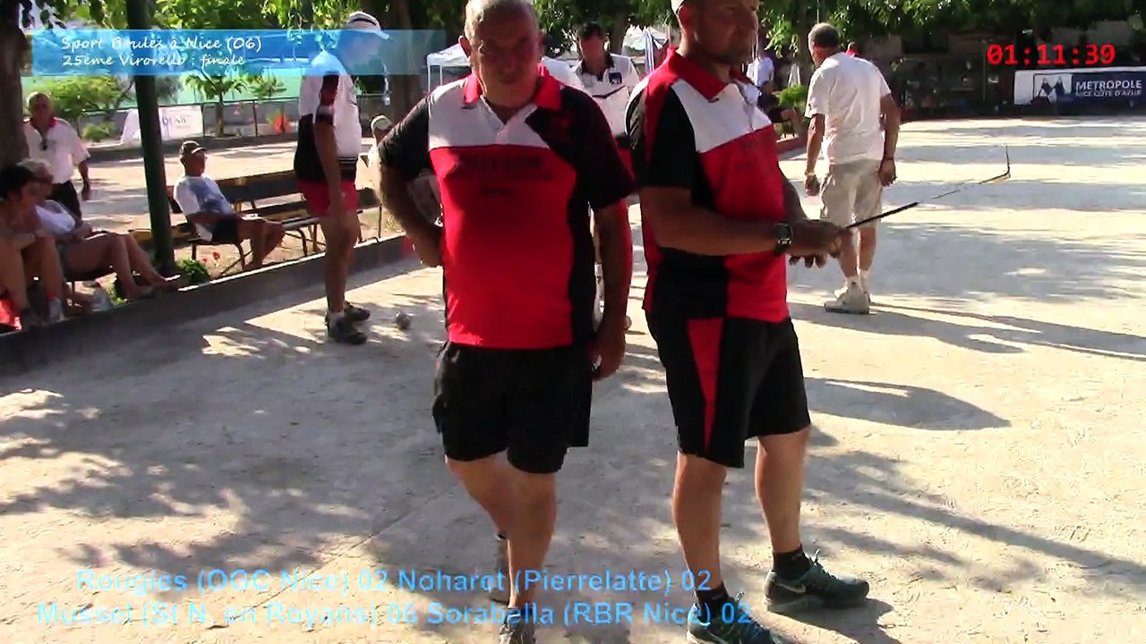 Mène 6, 25ème Virorello, Sport Boules, Nice 2015