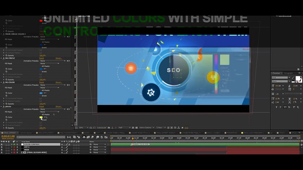 After Effects Project Files - Universal Graphic Identity - VideoHive 9558330