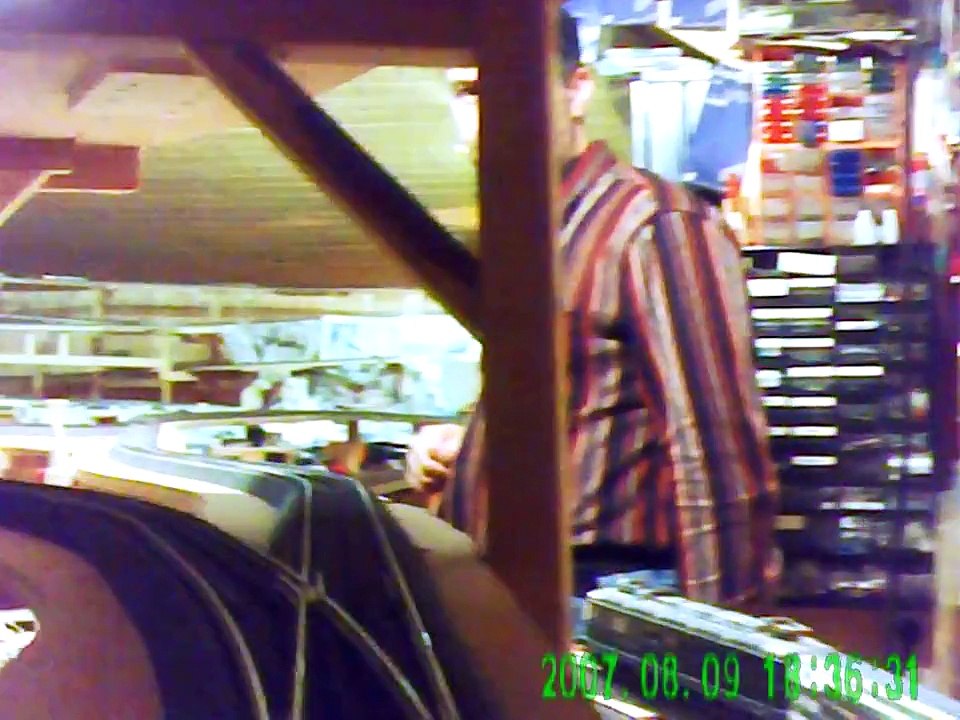 MÄRKLIN MODELLEISENBAHN Führerstandsfahrt  über neue Strecke+Schattenbahnhof "Teil g"