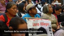 Toledo y familiares de los 43 normalistas inauguran Carteles por Ayotzinapa