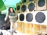 REGGAE DANCE SOUNDSYSTEM NEW SCOOP BASS SPEAKERS