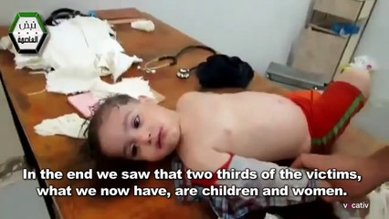 Witness to Syrian slaughter: "two thirds of the dead are women and children"