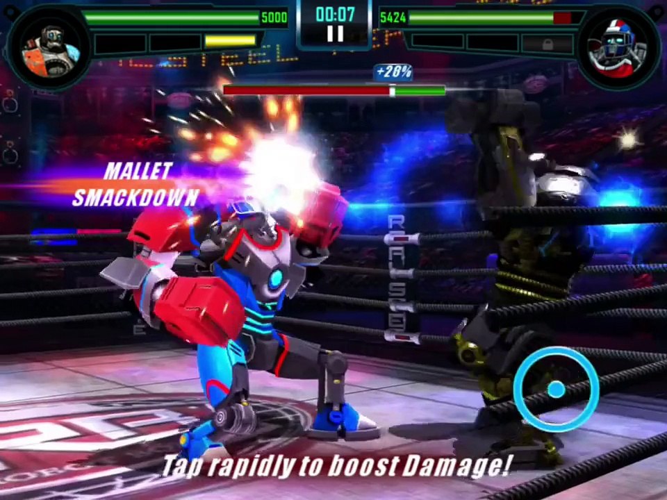 Real Steel WRB Metro VS Touchdown NEW graphics blows