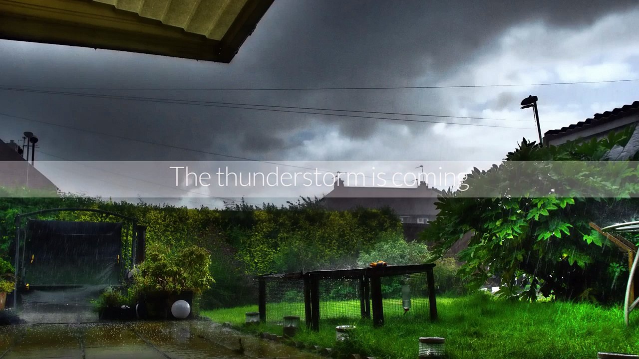 Vol 5: ♪ 1 Hours of Rain and Thunder Sounds ♫ Nature sounds to sleep ♥ Thunder Sounds Sleep Sounds ♥