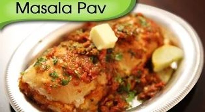Masala Pav | Mumbai Street - Fast Food Recipe | Ruchi's Kitchen