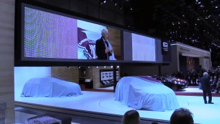 Qoros Pres Conference at 2015 Geneva Motor Show