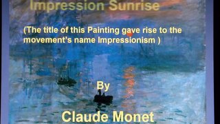 Claude Monet and Luigi Carlo Landscape Painting