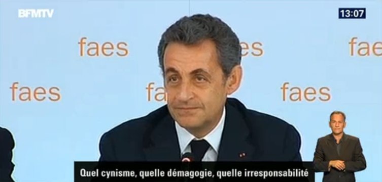 Grexit : pour Sarkozy, le «responsable», c'est Tsipras