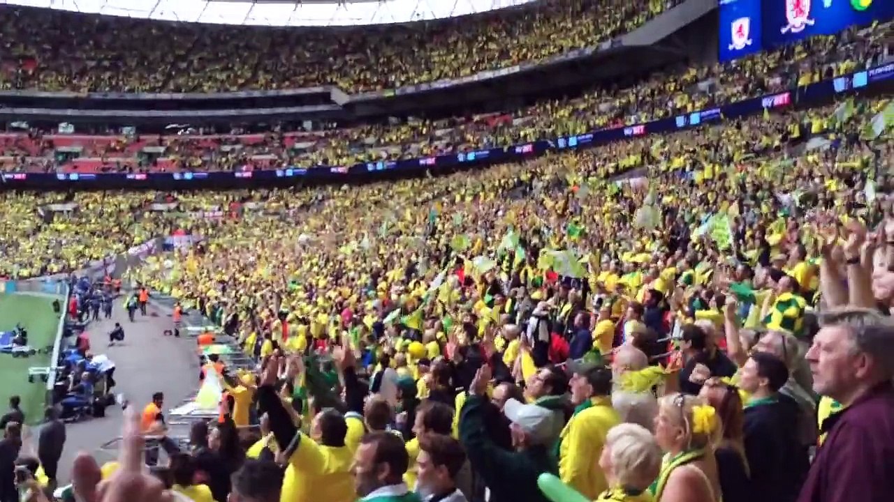 On The Ball City! Norwich City at Wembley!!