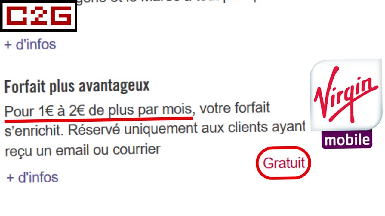 La combine de Virgin Mobile pour vous faire payer plus