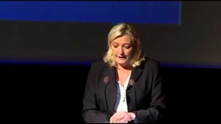 Discours de Marine Le Pen Pipeau sur la police 27/06/2015
