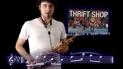 Thrift Shop auf Alt Saxophon (Tutorial)