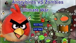 Angrybirds Vs Zombies Ultimate War   Plants vs Zombies Game Remake