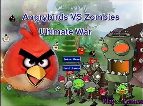 Angrybirds Vs Zombies Ultimate War Plants vs Zombies Game Remake