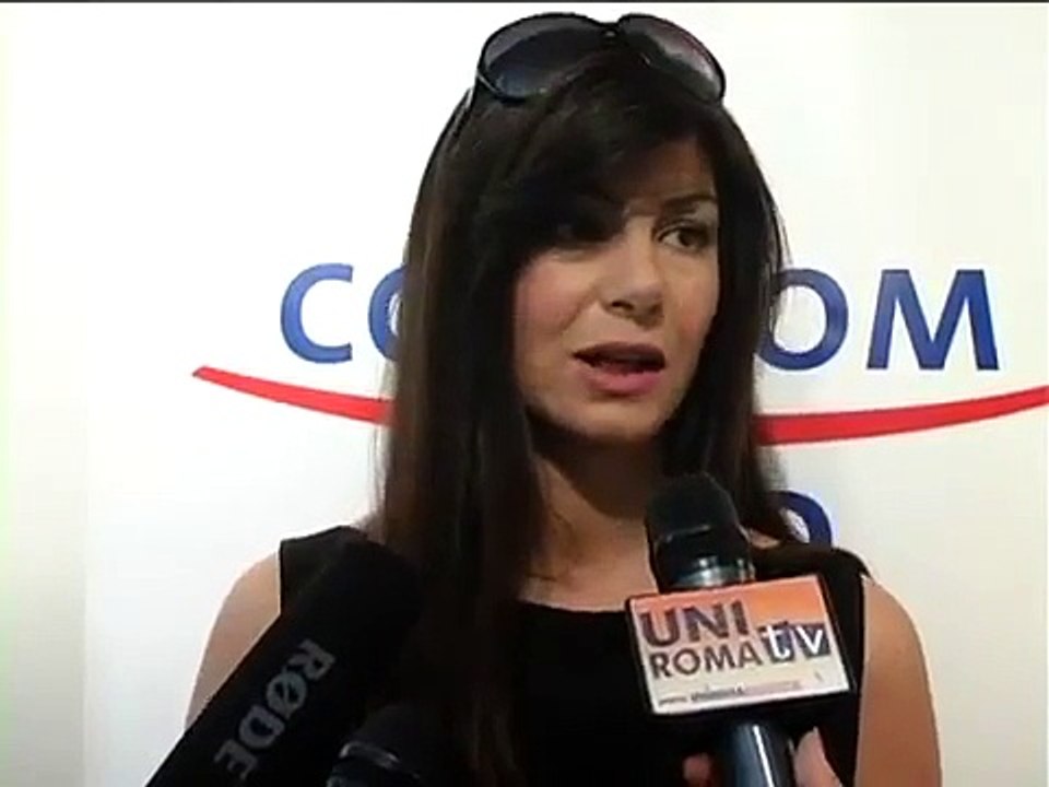 Convegno "Vecchia TV vs. Nuova TV" - Ilaria D'Amico intervista