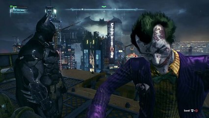BATMAN ARKHAM KNIGHT JOKER FRASI