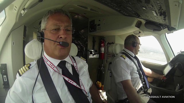 La démo du Falcon 8X commentée - Bourget 2015 - Dassault Aviation