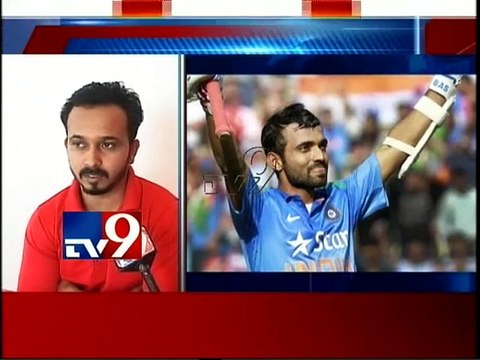 Kedar Jadhan in Indian Cricket Team For Zimbabwe Tour-TV9