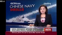 Provocation from Japan by Surviliance China warns Japan not to enter Chinese military drill zone