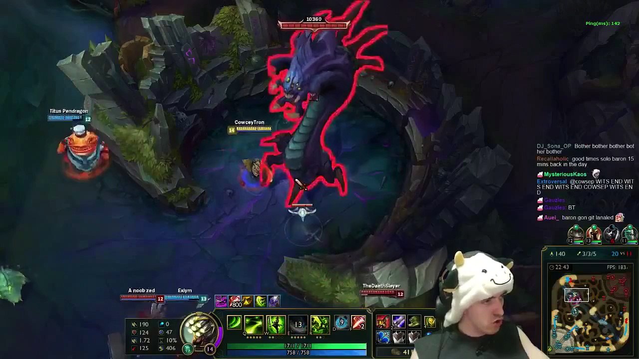 Soloing Baron Easily- New Devourer is Broken [PBE]