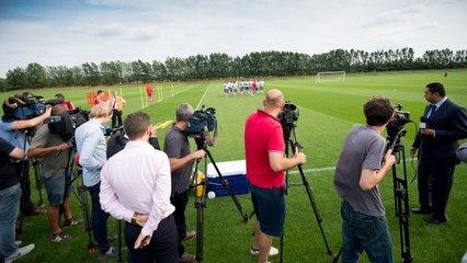 Séance à l'Arsenal Training Centre