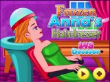 Frozen Anna's Hairdresser Game - Frozen Games for Children!