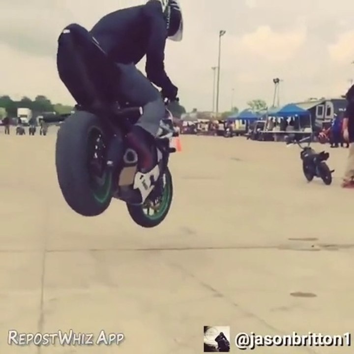 Du jump en stunt