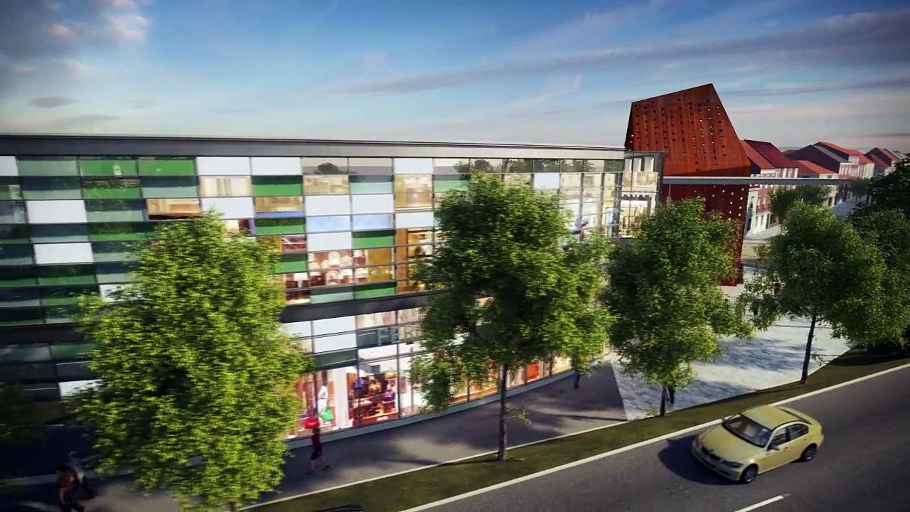 Beauvais : le futur centre commercial du Jeu de paume