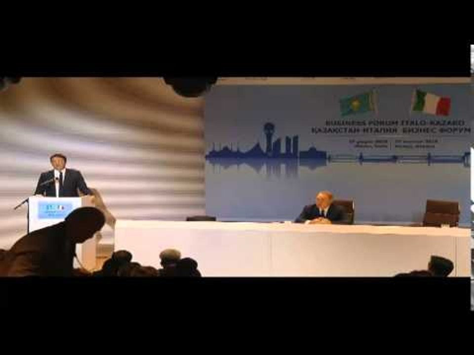 Milano - Expo 2015, Business forum kazako-italiano (27.06.15)