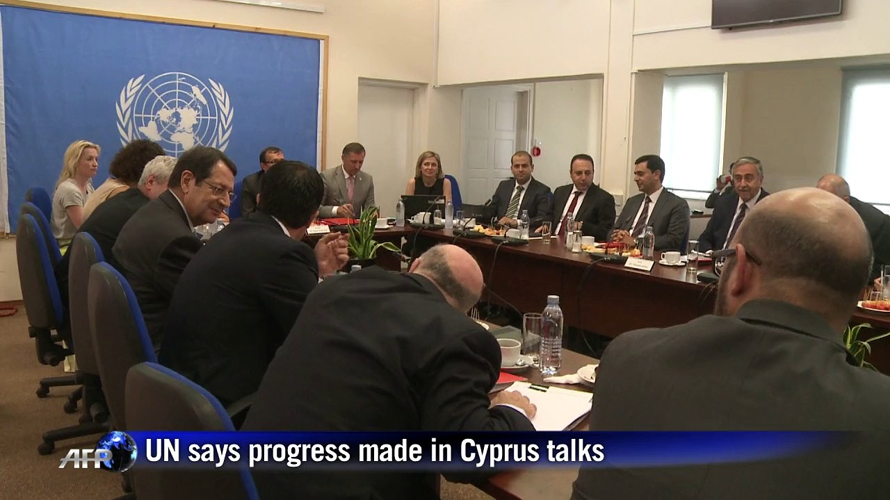 UN says progress made in Cyprus talks