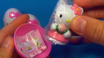 HELLO KITTY surprise eggs! Unboxing 5 eggs surprise Hello Kitty for Kids for BABY MymillionTV