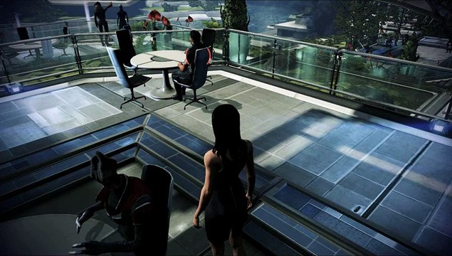 Kaidan Alenko/Femshep Romance, Lunch Date on the Citadel [Mass Effect 3]